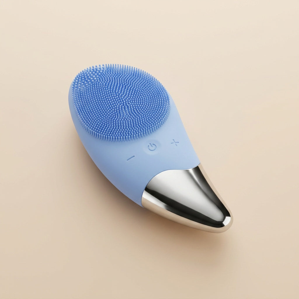 Brosse Nettoyante Visage BelleÂge - Silicone Électrique Rechargeable